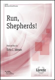 Run, Shepherds! SAB choral sheet music cover Thumbnail